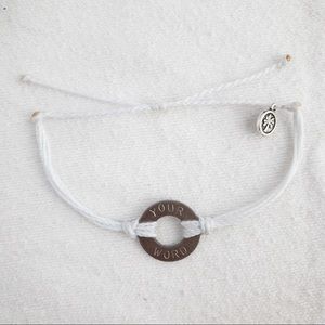 3 pack ohana bracelets Custom word beach inspired